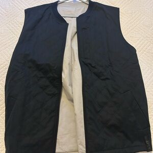 BYLT Basics Men's Black Quilted Vest